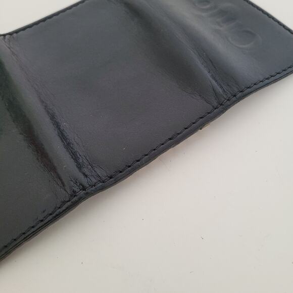 CHLOE Key Case Black Leather Small Holder Box Dust Bag Cowhide Designer - Picture 8 of 11